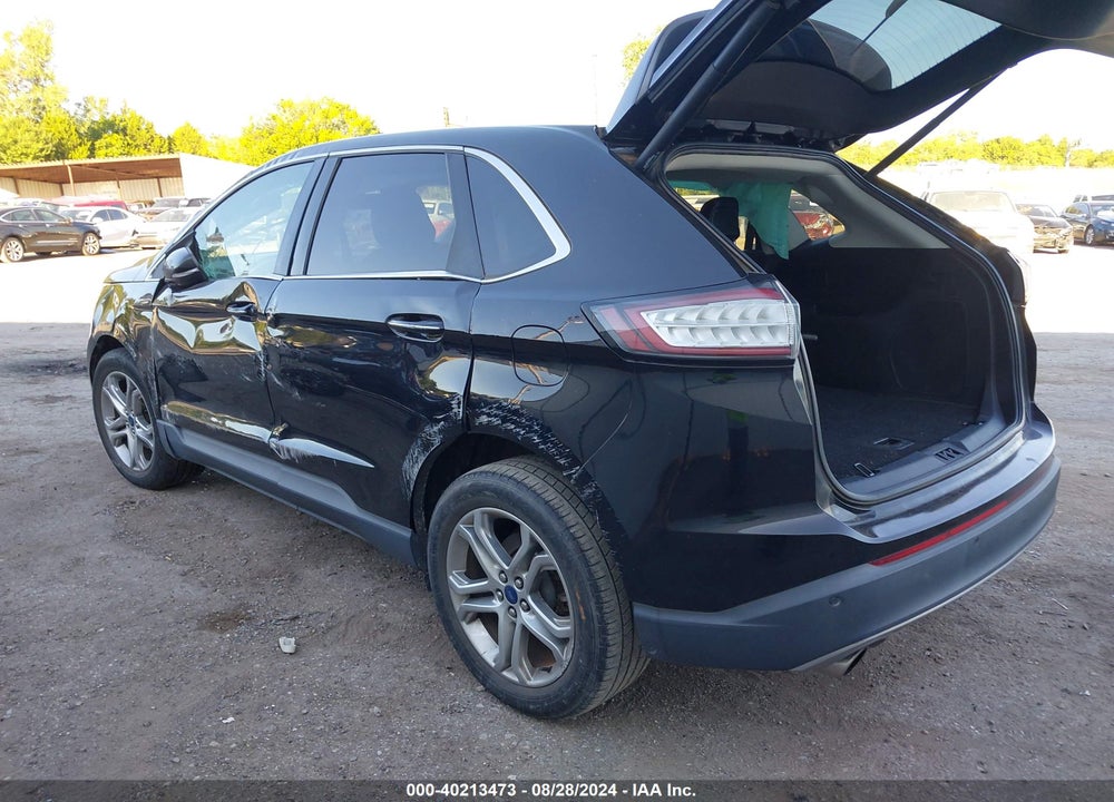 2017 FORD EDGE TITANIUM VIN: 2FMPK3K99HBB06037