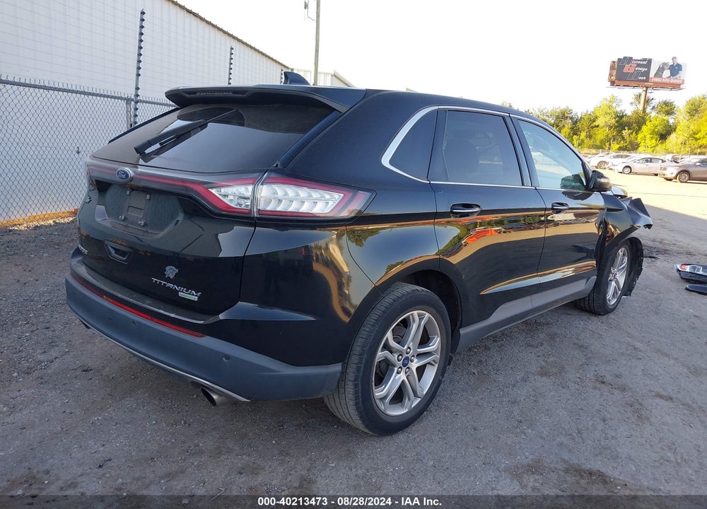 2017 FORD EDGE TITANIUM VIN: 2FMPK3K99HBB06037