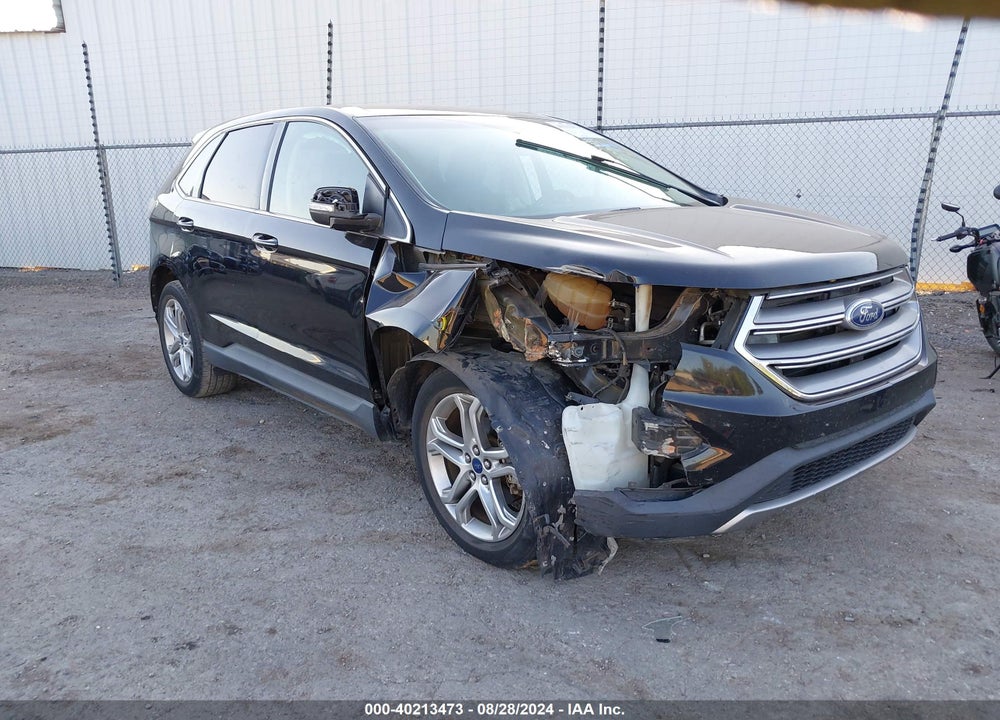 2017 FORD EDGE TITANIUM VIN: 2FMPK3K99HBB06037