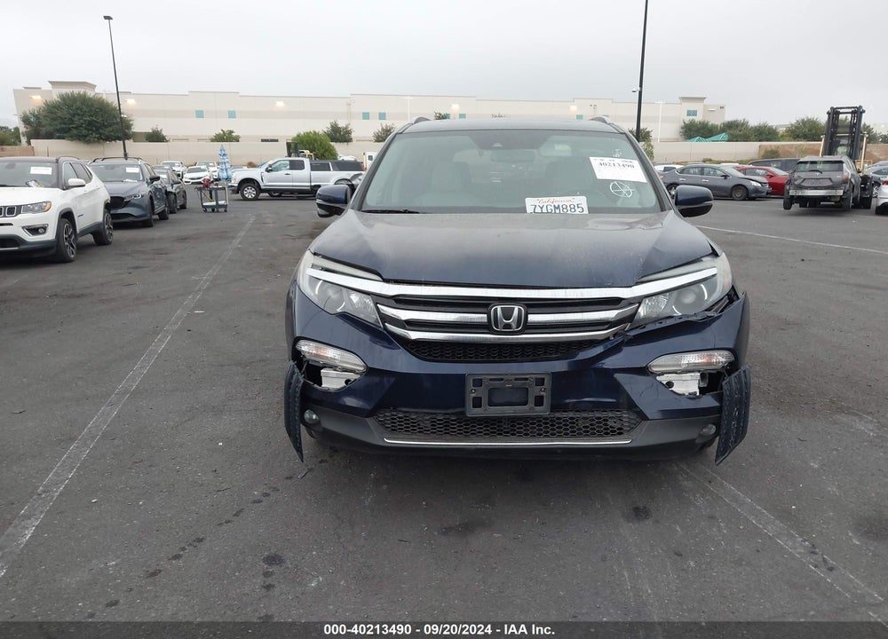 2017 HONDA PILOT TOURING VIN: 5FNYF6H95HB020331