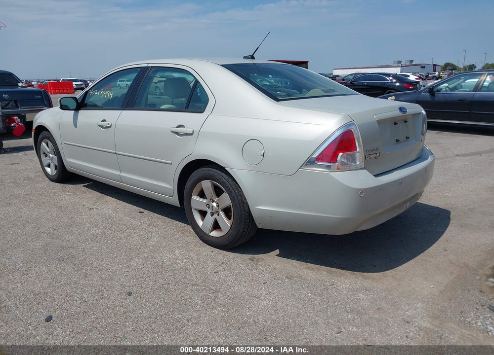 2008 FORD FUSION SE VIN: 3FAHP07Z98R179854