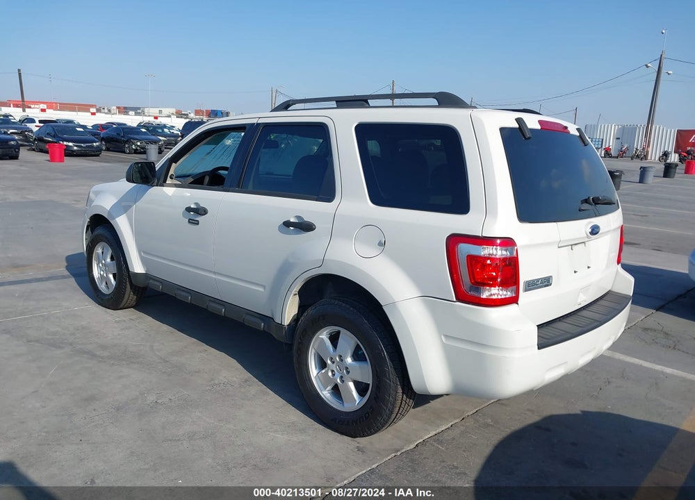 2011 FORD ESCAPE XLT VIN: 1FMCU0D7XBKB46739