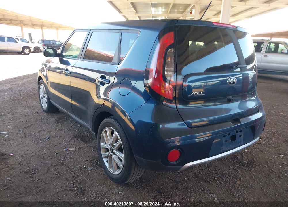 2017 KIA SOUL VIN: KNDJP3A59H7419012