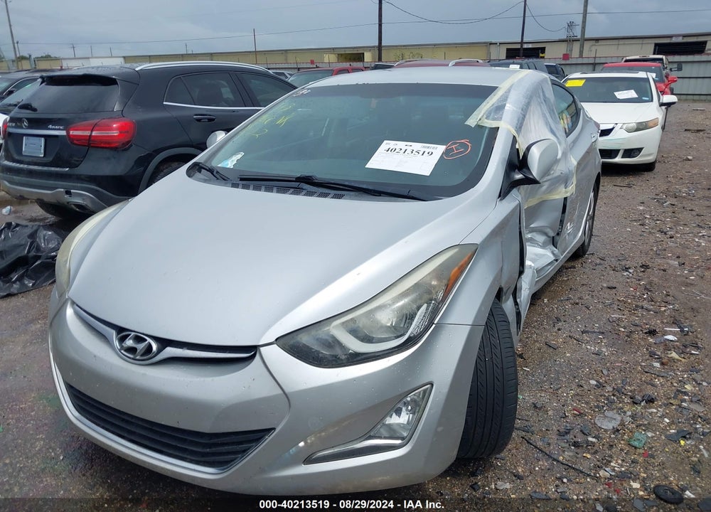 2016 HYUNDAI ELANTRA SE VIN: 5NPDH4AE0GH659625