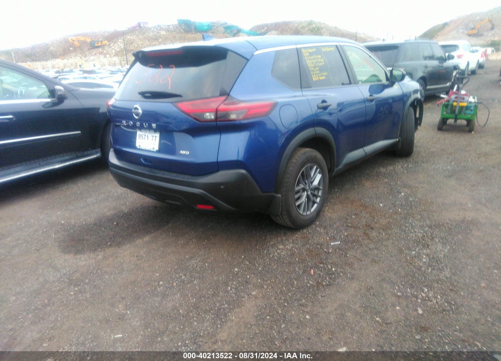 2021 NISSAN ROGUE S INTELLIGENT AWD VIN: JN8AT3AB3MW209804