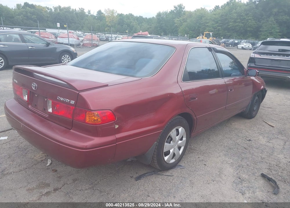 2001 TOYOTA CAMRY CE VIN: 4T1BG22K51U851585