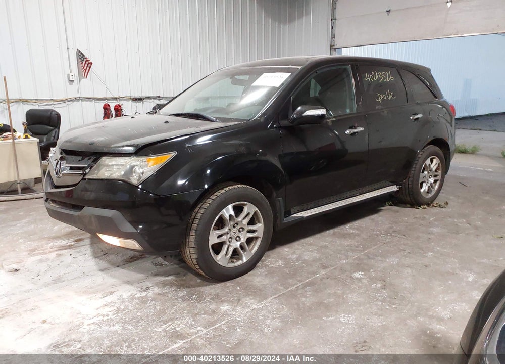 2007 ACURA MDX TECHNOLOGY PACKAGE VIN: 2HNYD284X7H541664