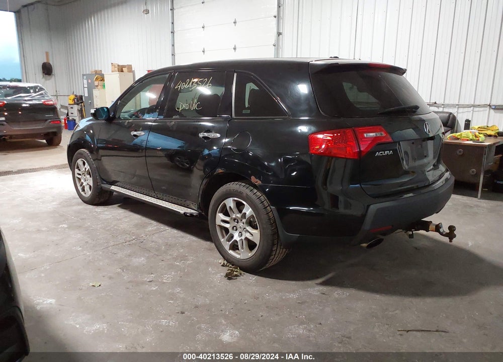 2007 ACURA MDX TECHNOLOGY PACKAGE VIN: 2HNYD284X7H541664