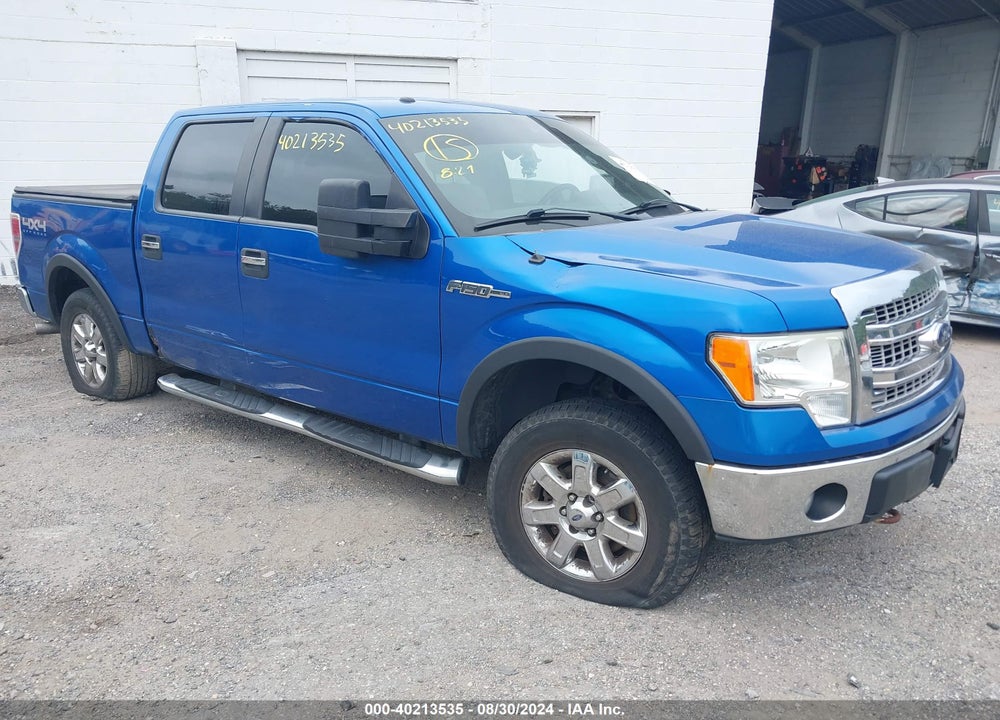 2013 FORD F-150 XLT VIN: 1FTFW1EF9DFD78896