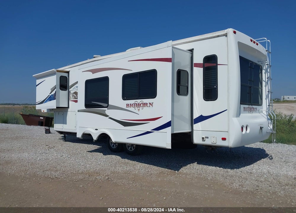 2008 HEARTLAND BIG HORN VIN: 5SFGF30258E009157