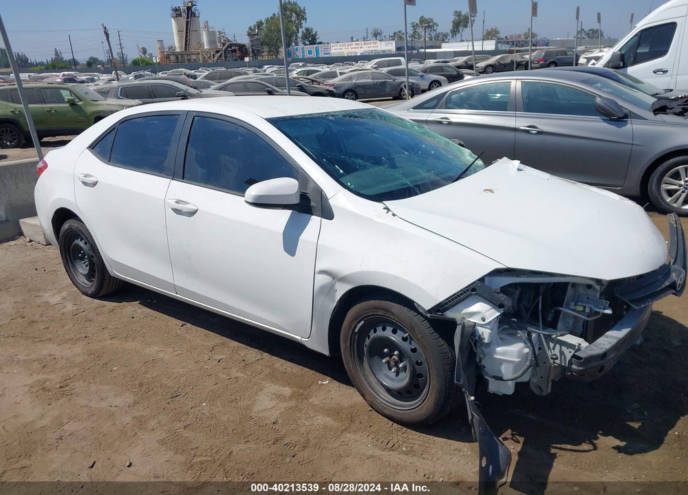 2014 TOYOTA COROLLA LE VIN: 5YFBURHE7EP151271