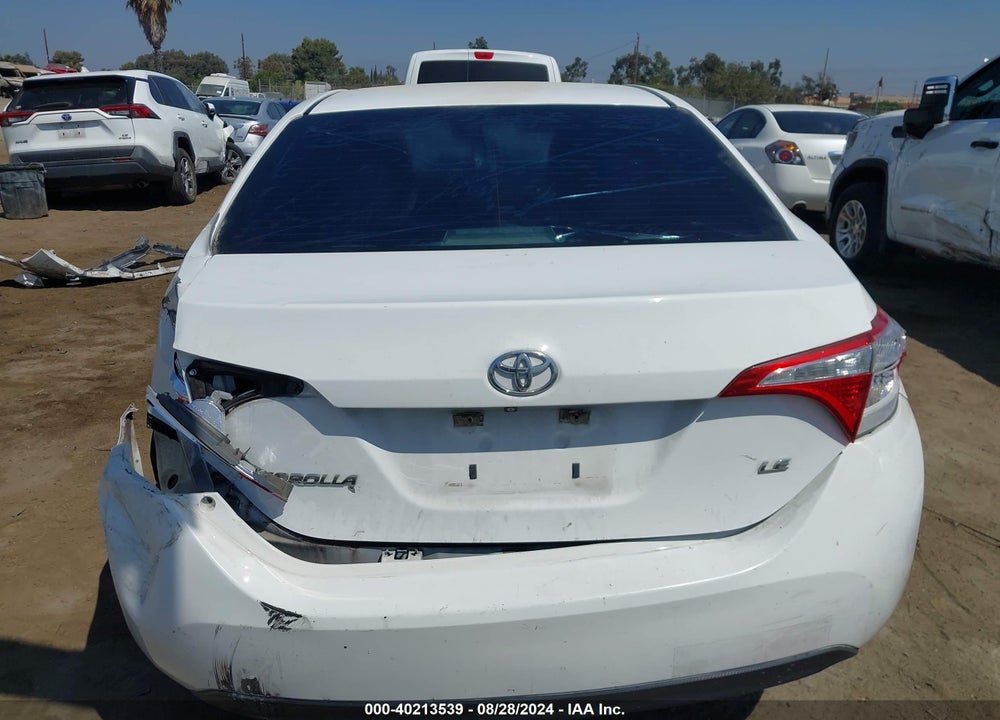 2014 TOYOTA COROLLA LE VIN: 5YFBURHE7EP151271
