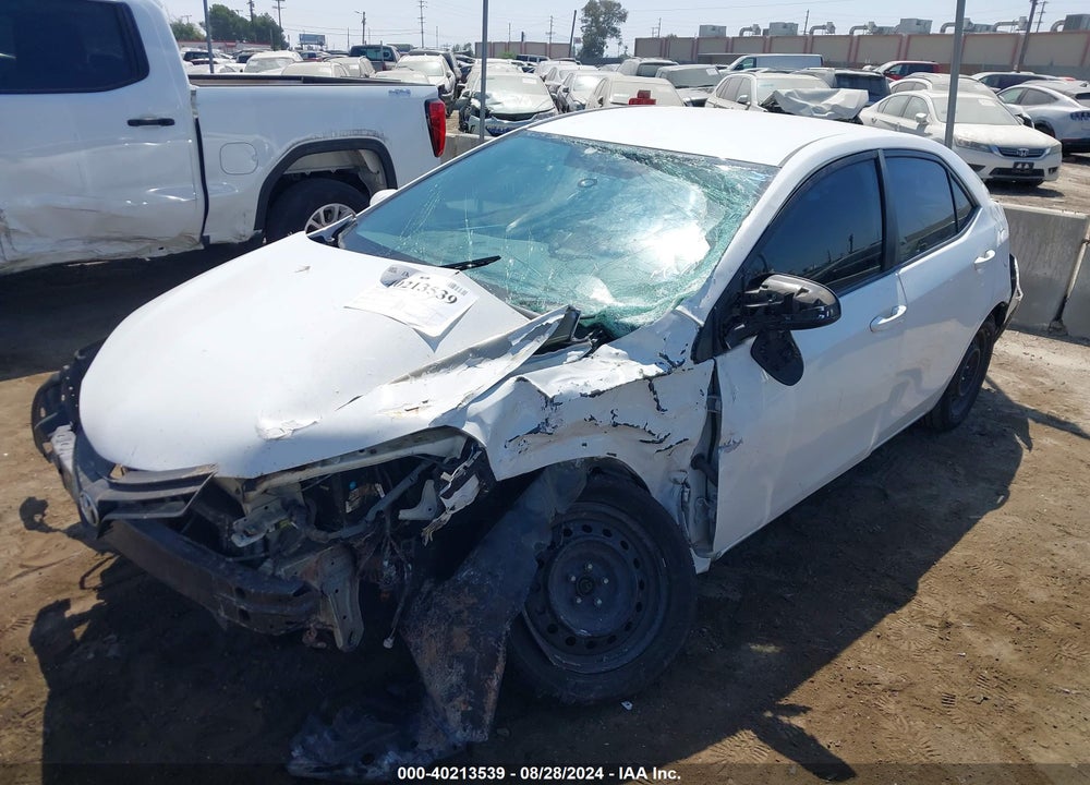 2014 TOYOTA COROLLA LE VIN: 5YFBURHE7EP151271