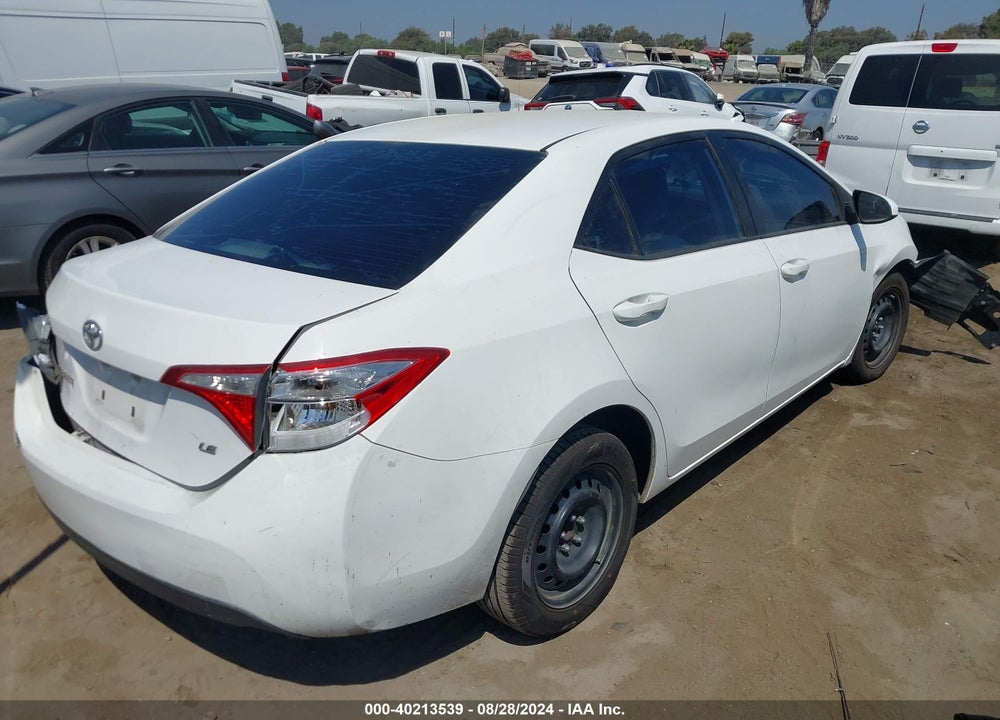 2014 TOYOTA COROLLA LE VIN: 5YFBURHE7EP151271
