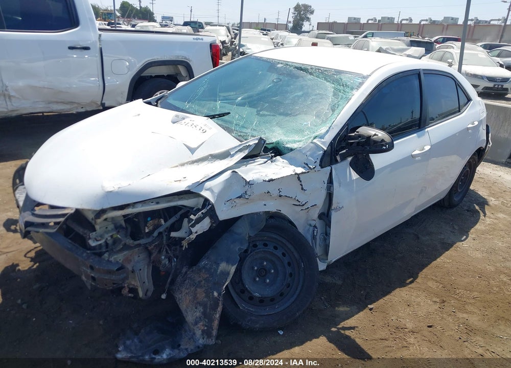 2014 TOYOTA COROLLA LE VIN: 5YFBURHE7EP151271