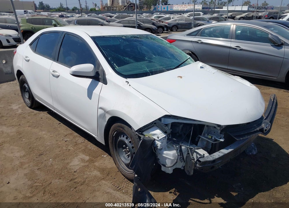 2014 TOYOTA COROLLA LE VIN: 5YFBURHE7EP151271