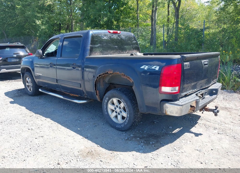2007 GMC SIERRA 1500 SLE1 VIN: 2GTEK13C771522537