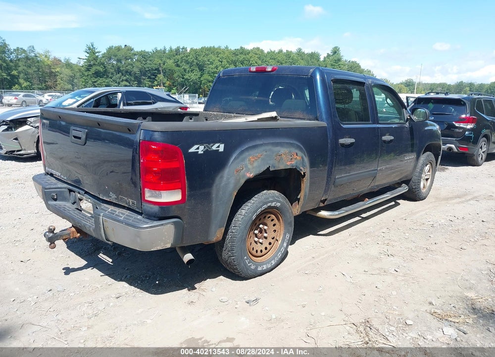 2007 GMC SIERRA 1500 SLE1 VIN: 2GTEK13C771522537