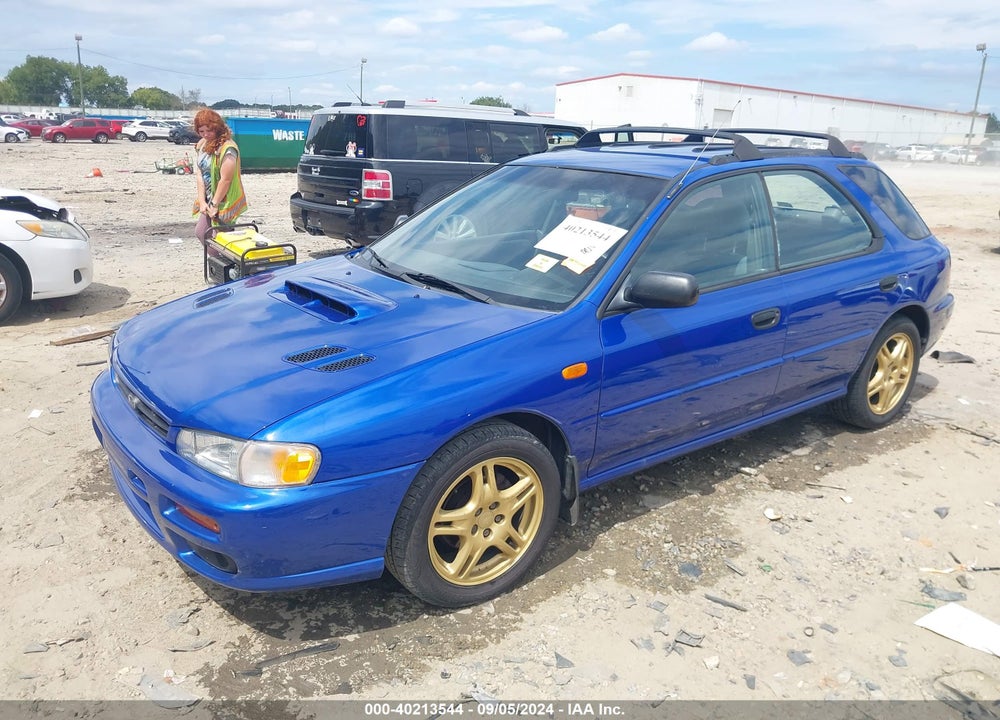 1999 SUBARU IMPREZA OUTBACK SPORT VIN: JF1GF4857XG801990