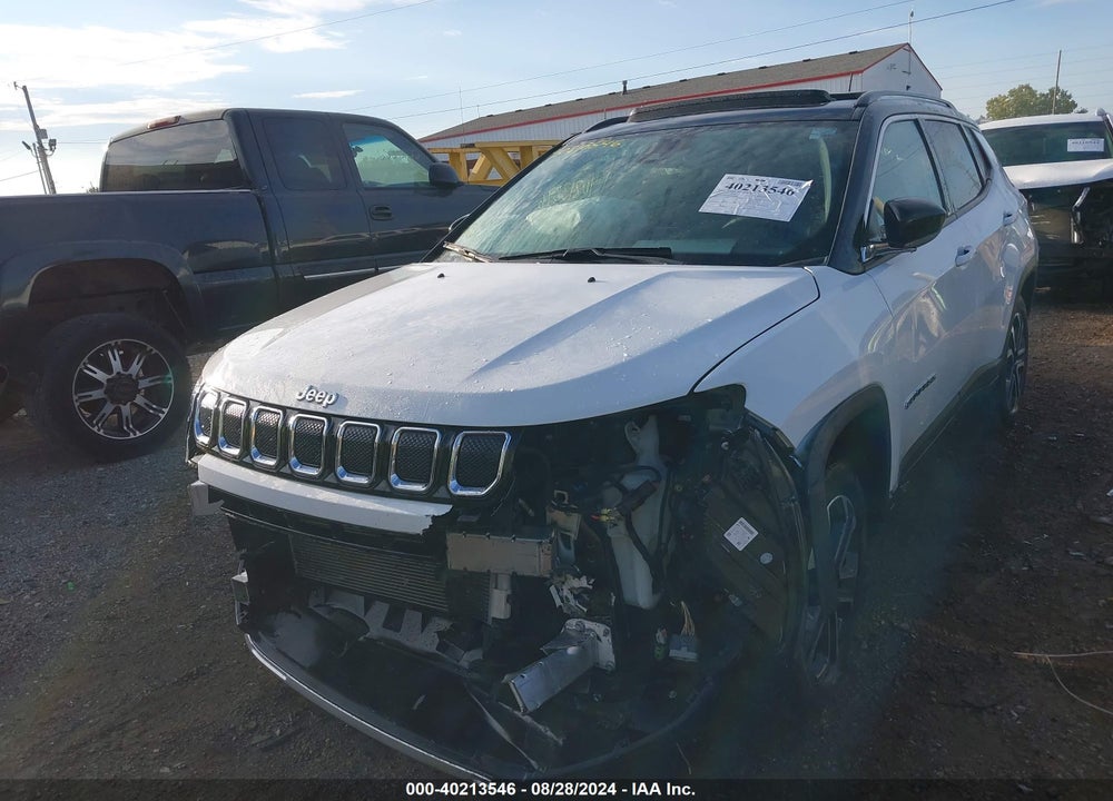 2022 JEEP COMPASS LIMITED 4X4 VIN: 3C4NJDCB5NT169707