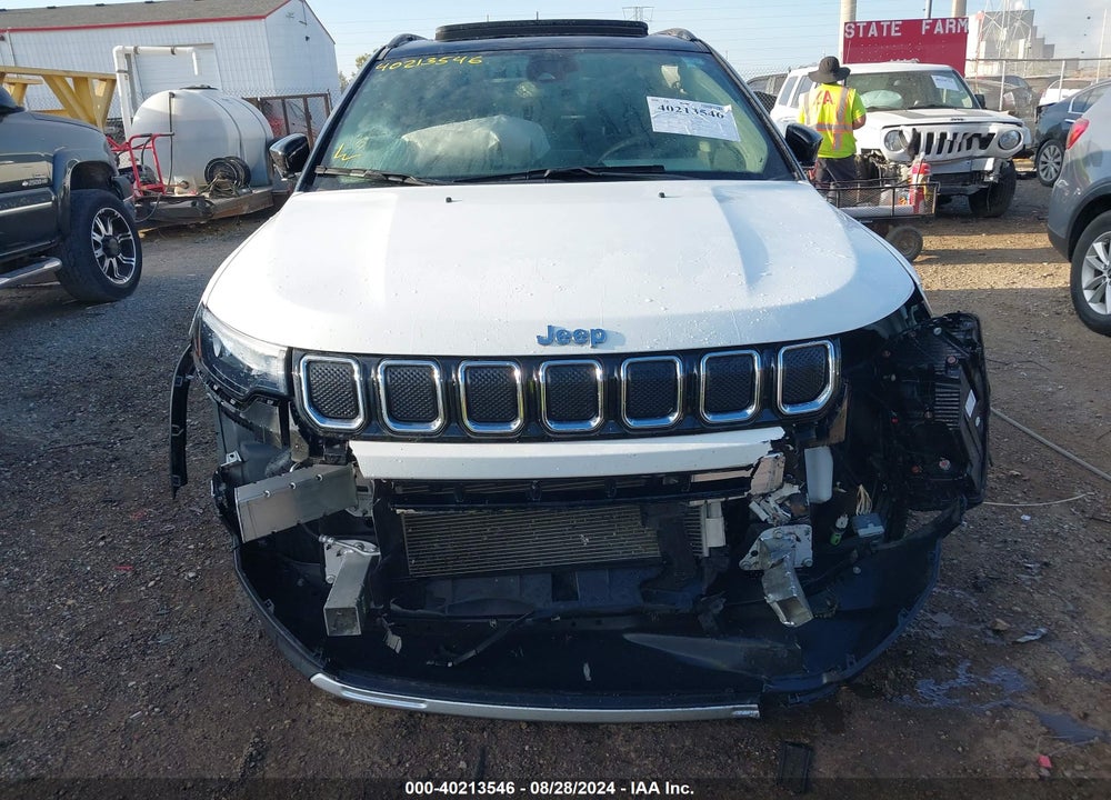 2022 JEEP COMPASS LIMITED 4X4 VIN: 3C4NJDCB5NT169707