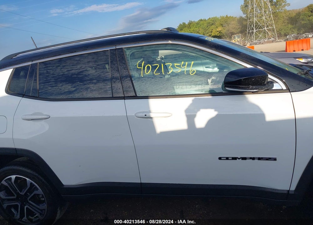2022 JEEP COMPASS LIMITED 4X4 VIN: 3C4NJDCB5NT169707