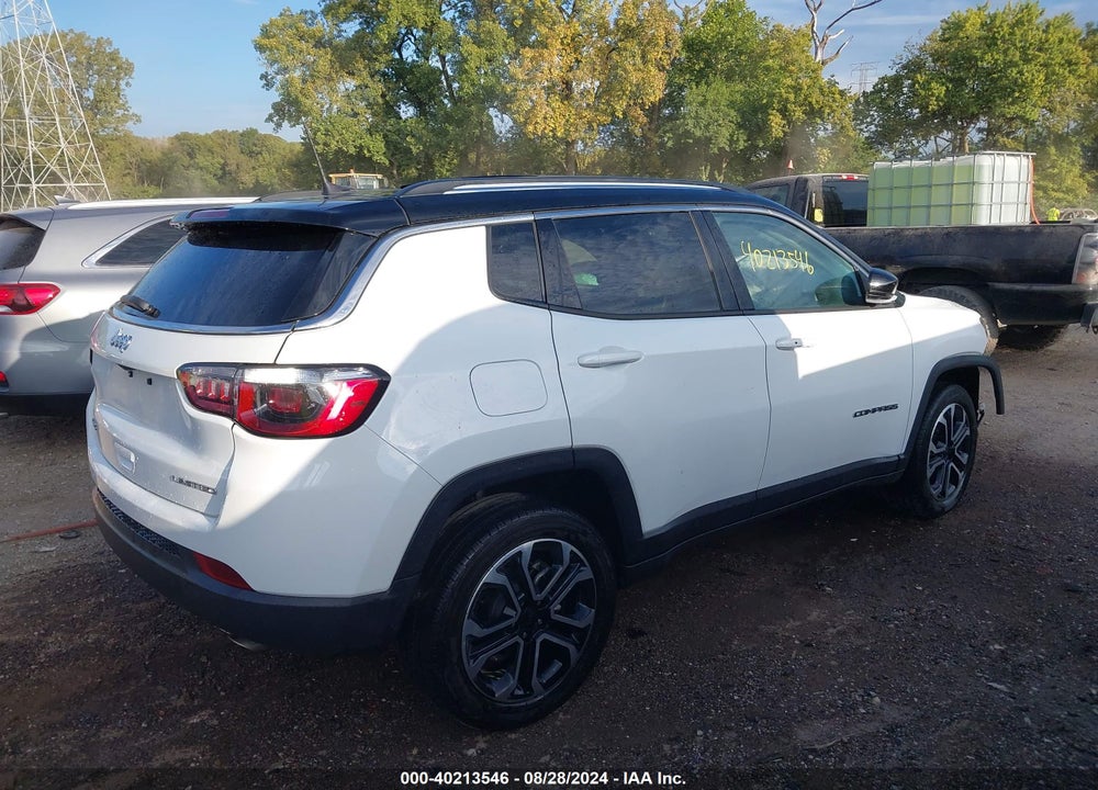 2022 JEEP COMPASS LIMITED 4X4 VIN: 3C4NJDCB5NT169707