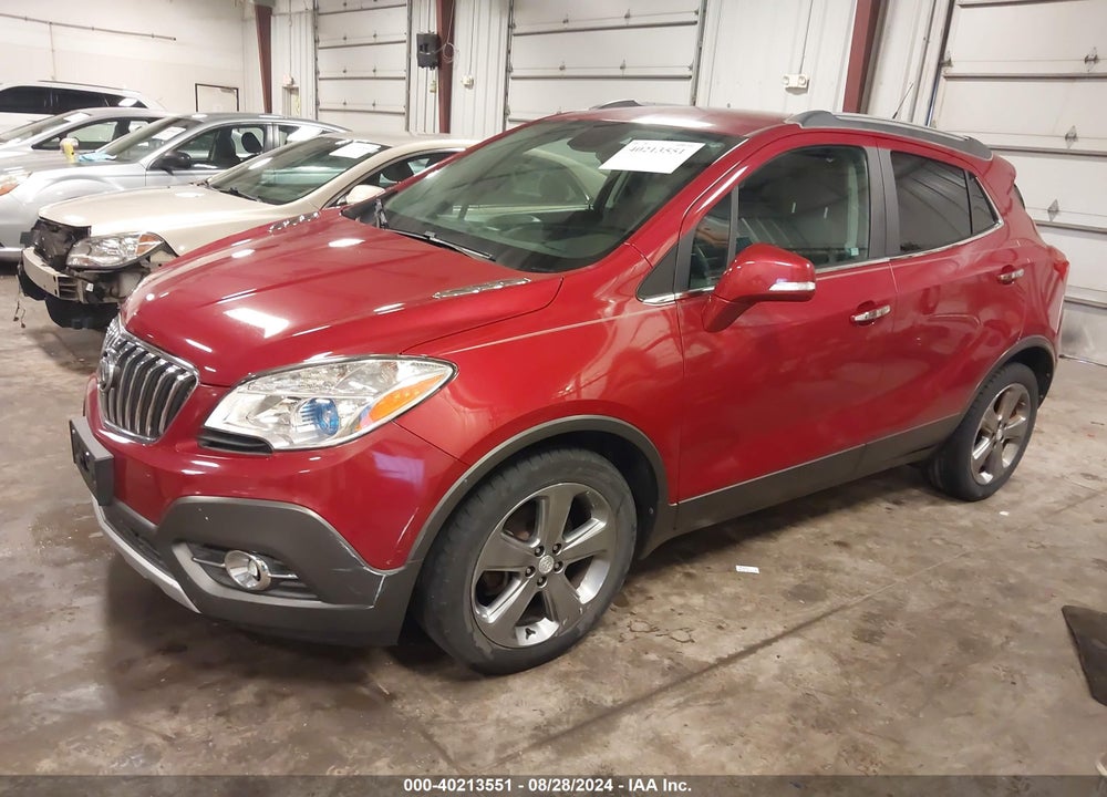 2014 BUICK ENCORE CONVENIENCE VIN: KL4CJBSB0EB614783