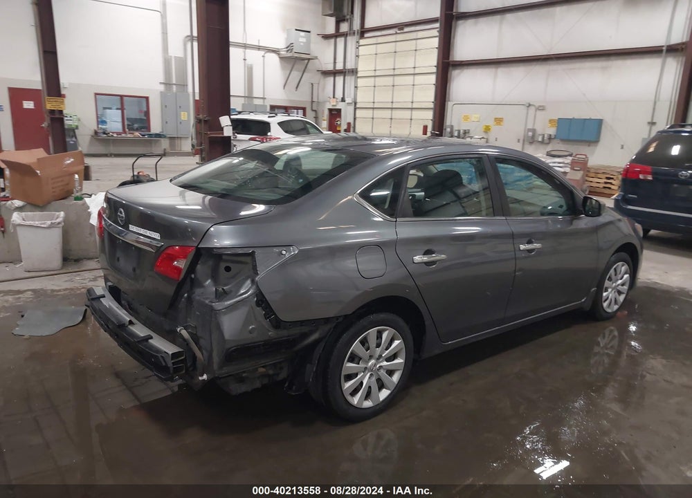 2018 NISSAN SENTRA S VIN: 3N1AB7AP6JY338614