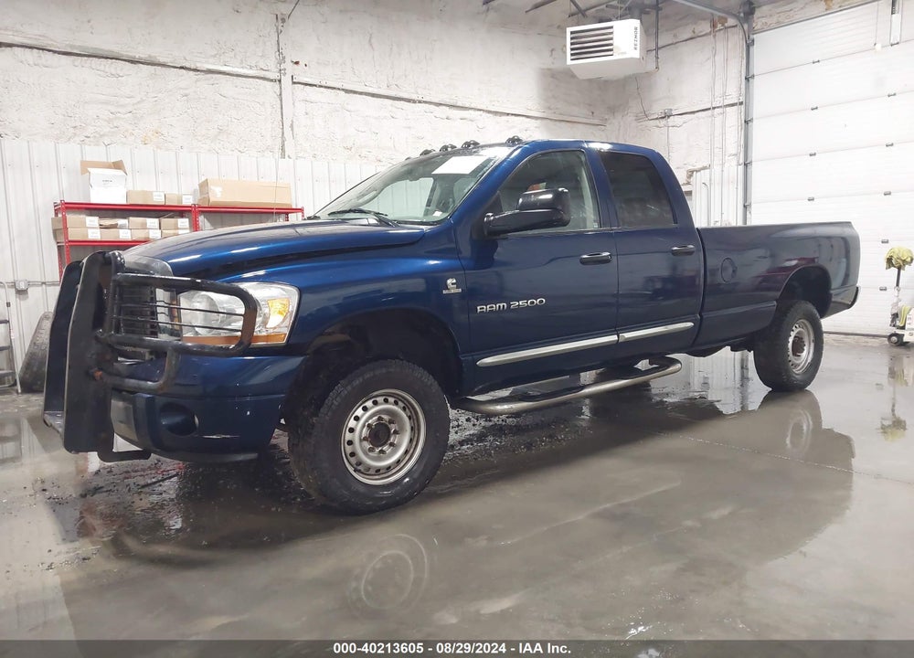 2006 DODGE RAM 2500 LARAMIE VIN: 1D7KS28C96J237107