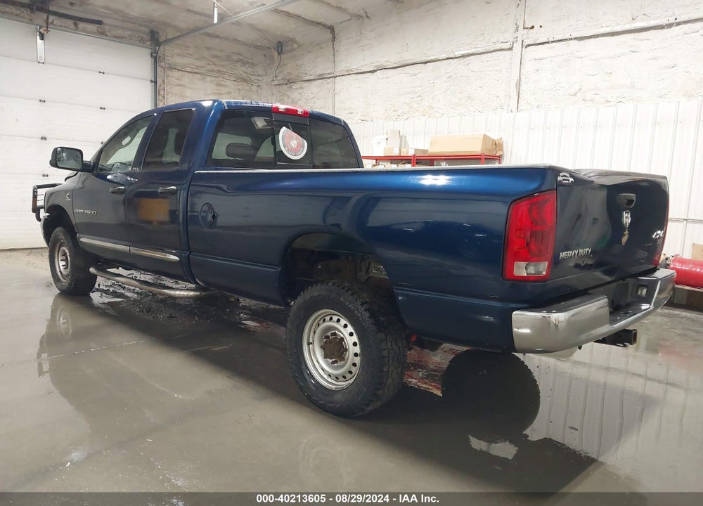 2006 DODGE RAM 2500 LARAMIE VIN: 1D7KS28C96J237107