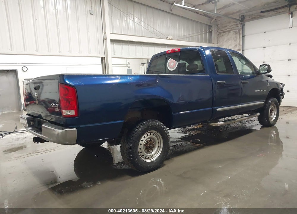 2006 DODGE RAM 2500 LARAMIE VIN: 1D7KS28C96J237107