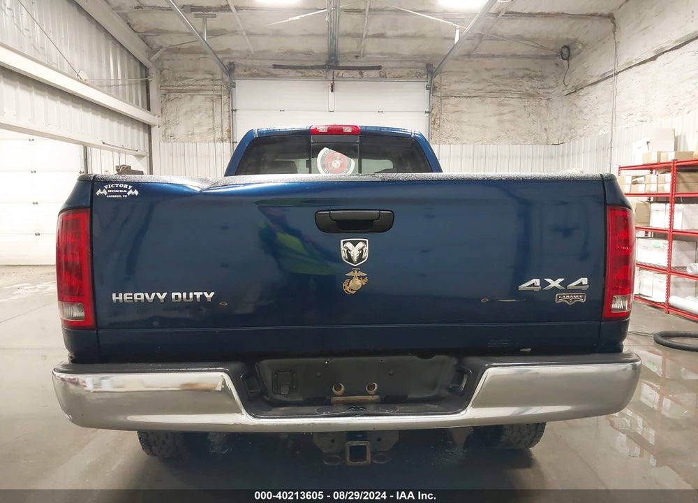 2006 DODGE RAM 2500 LARAMIE VIN: 1D7KS28C96J237107