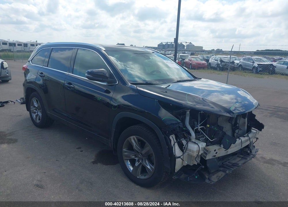 2019 TOYOTA HIGHLANDER LIMITED/PLATINUM VIN: 5TDDZRFH6KS986675