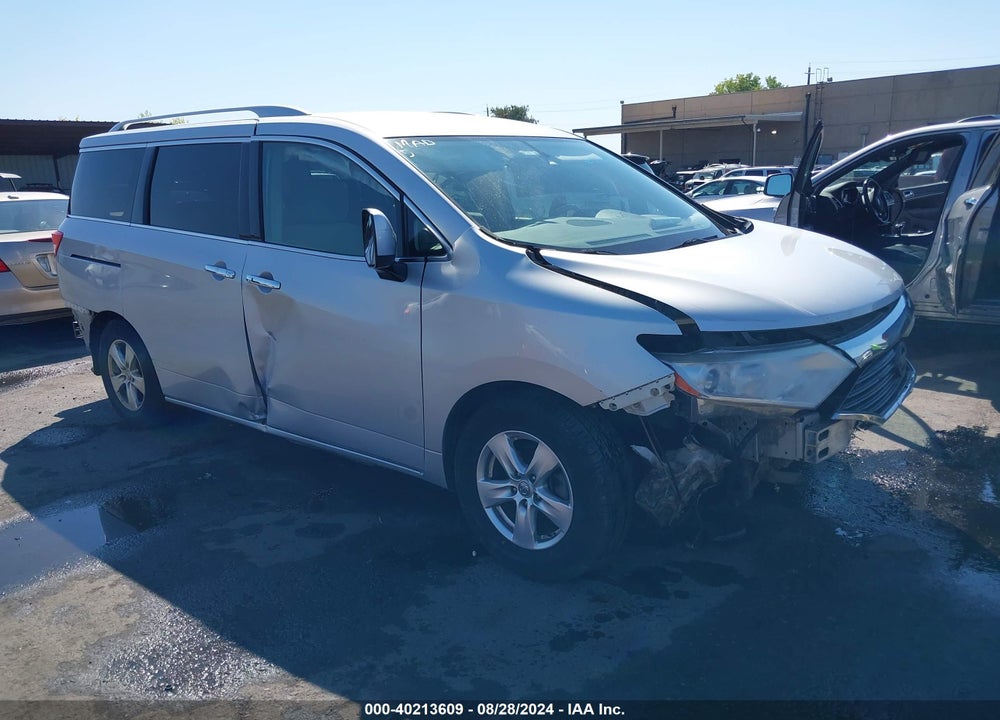 2016 NISSAN QUEST PLATINUM/S/SL/SV VIN: JN8AE2KP9G9153126