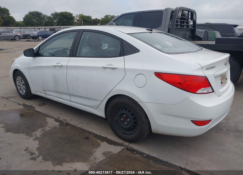 2016 HYUNDAI ACCENT SE VIN: KMHCT4AE0GU057139