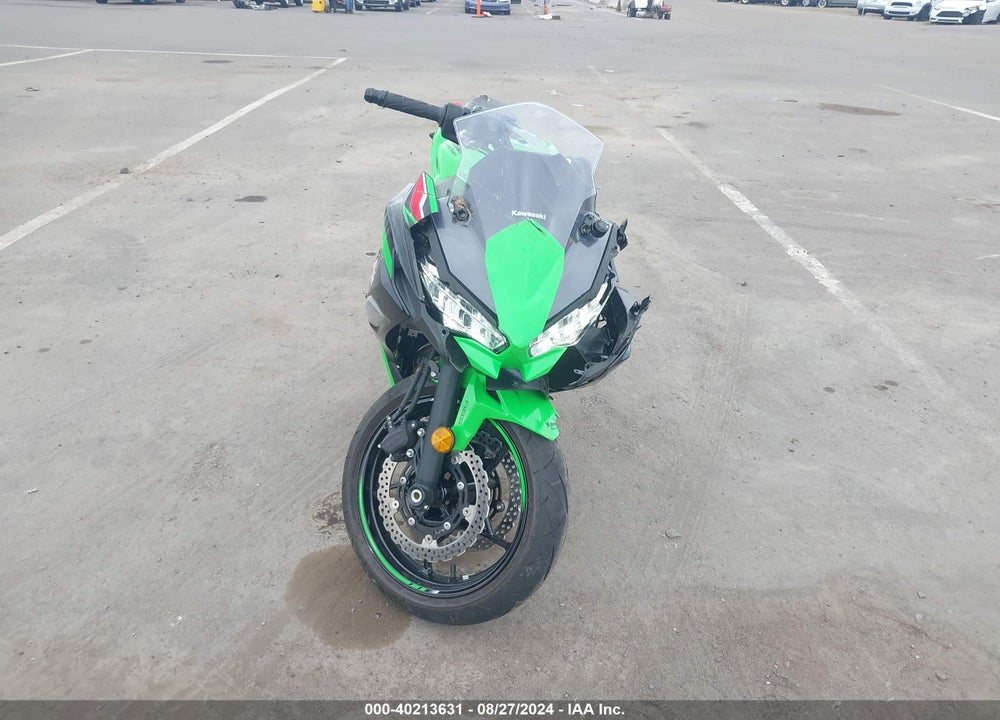 2024 KAWASAKI EX650 P VIN: ML5EXEP12RDAC6577