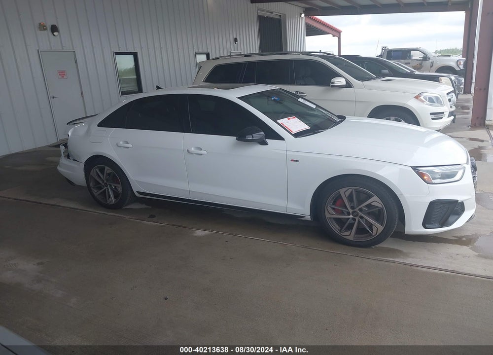 2024 AUDI A4 PREMIUM PLUS 45 TFSI S LINE QUATTRO S TRONIC VIN: WAUEAAF49RN007318