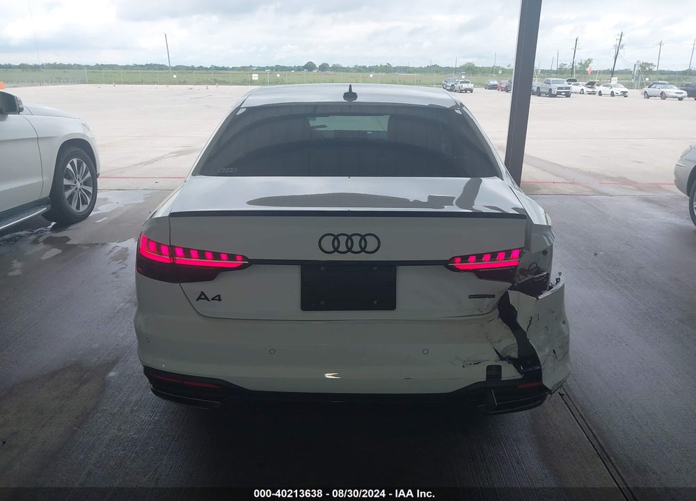 2024 AUDI A4 PREMIUM PLUS 45 TFSI S LINE QUATTRO S TRONIC VIN: WAUEAAF49RN007318