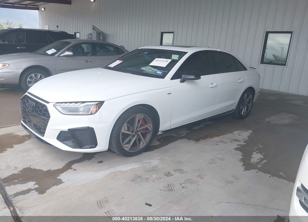 2024 AUDI A4 PREMIUM PLUS 45 TFSI S LINE QUATTRO S TRONIC VIN: WAUEAAF49RN007318