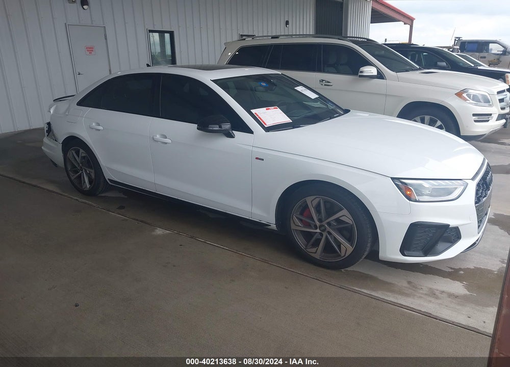 2024 AUDI A4 PREMIUM PLUS 45 TFSI S LINE QUATTRO S TRONIC VIN: WAUEAAF49RN007318