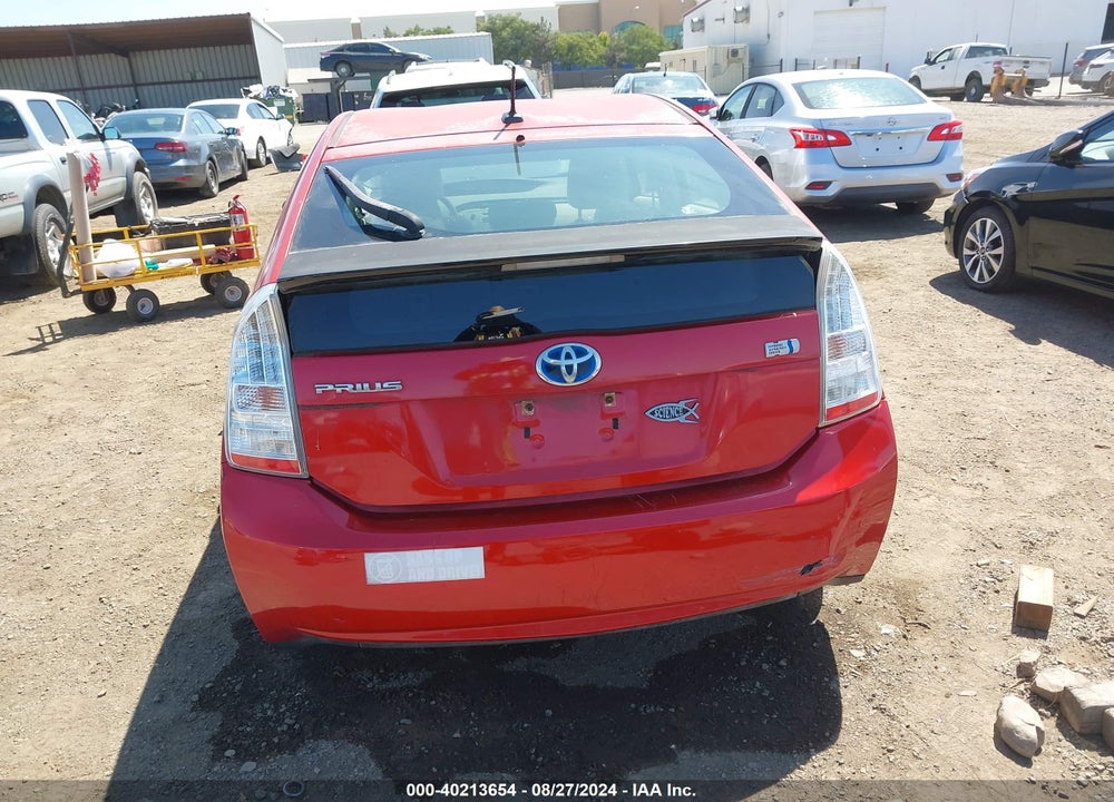 2011 TOYOTA PRIUS TWO VIN: JTDKN3DU3B1420213