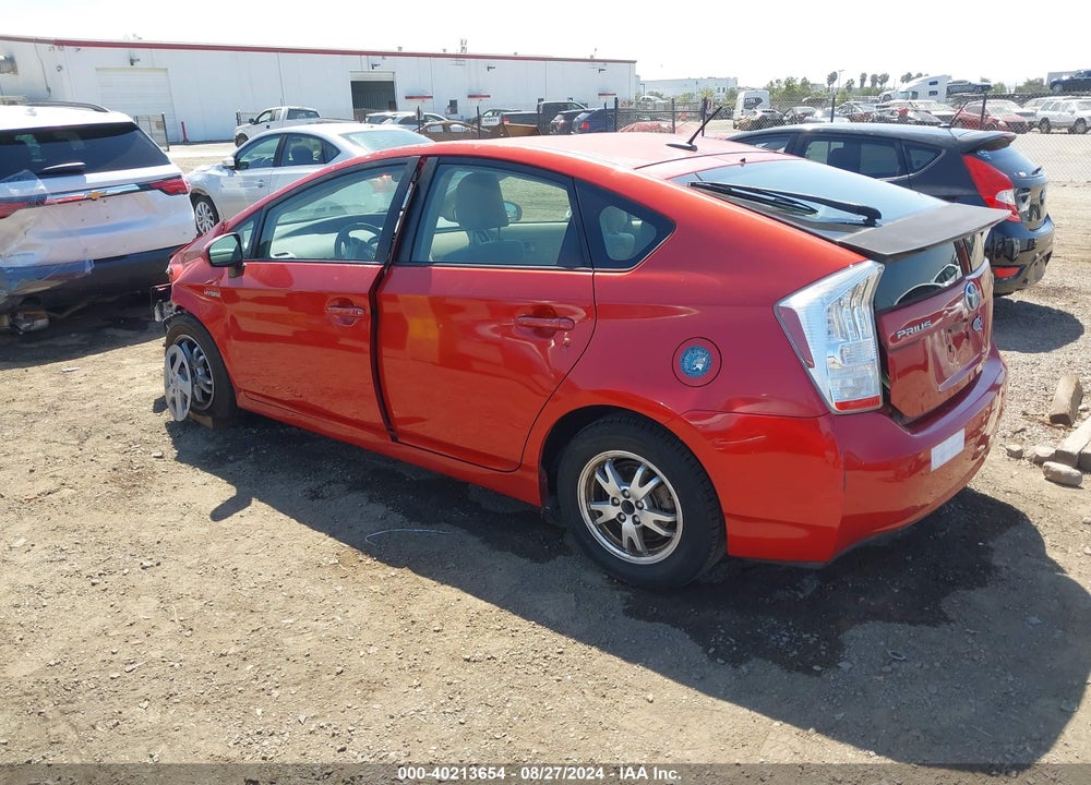 2011 TOYOTA PRIUS TWO VIN: JTDKN3DU3B1420213