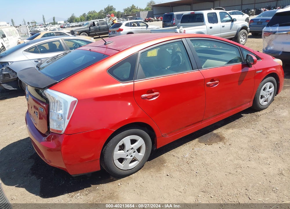 2011 TOYOTA PRIUS TWO VIN: JTDKN3DU3B1420213