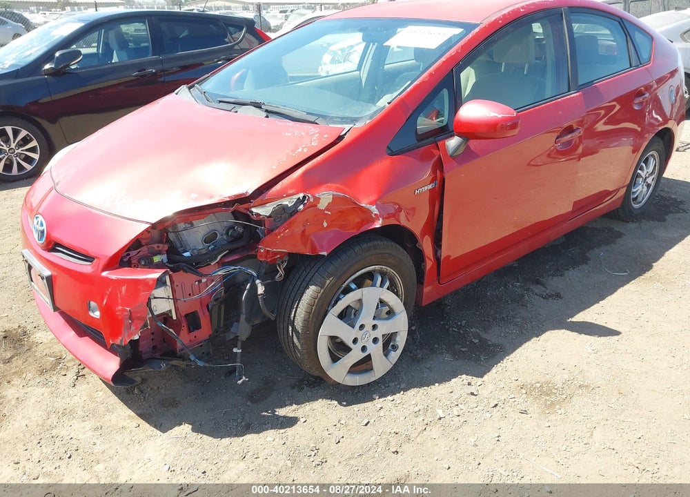 2011 TOYOTA PRIUS TWO VIN: JTDKN3DU3B1420213