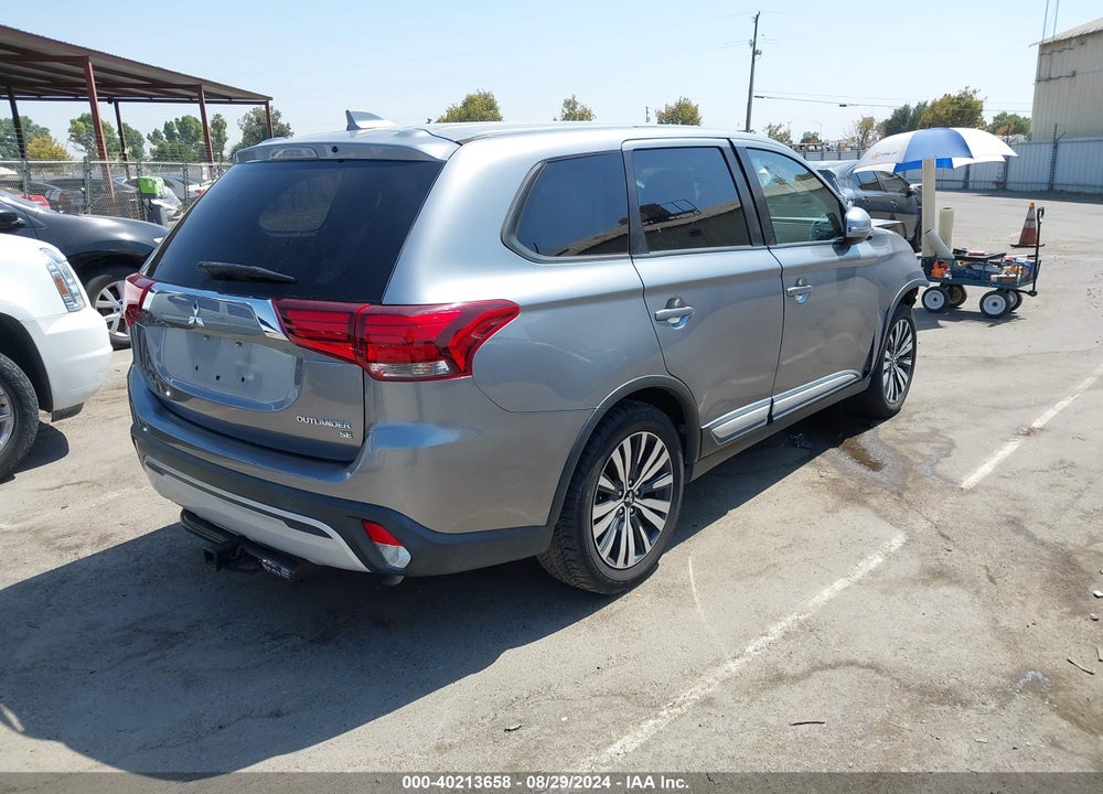 2019 MITSUBISHI OUTLANDER SE VIN: JA4AD3A32KZ046599