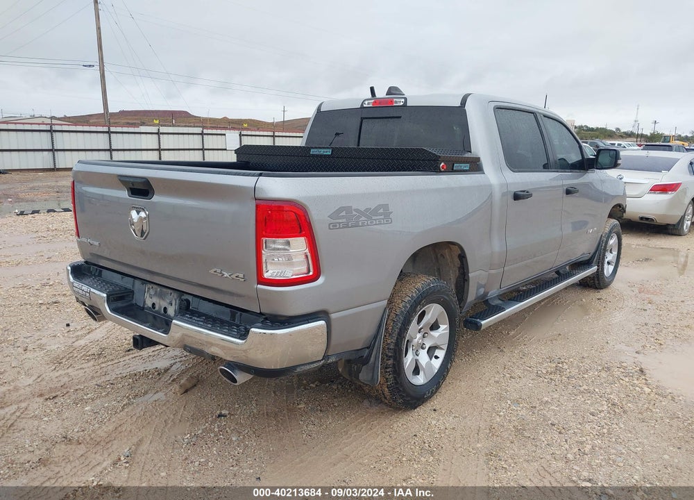 2023 RAM 1500 LONE STAR 4X4 5'7 BOX VIN: 1C6SRFFT3PN554401