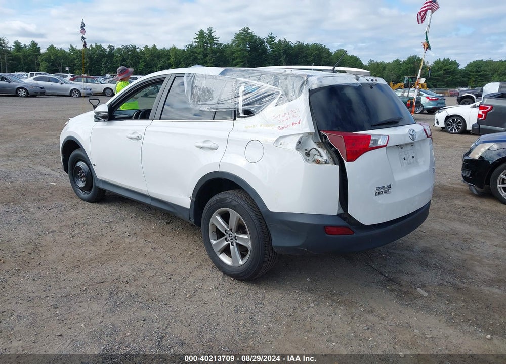 2015 TOYOTA RAV4 XLE VIN: 2T3RFREV3FW249461