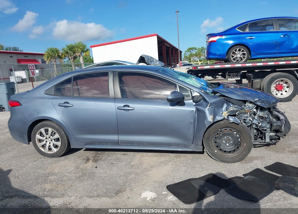 2021 TOYOTA COROLLA LE VIN: 5YFEPMAE5MP223570