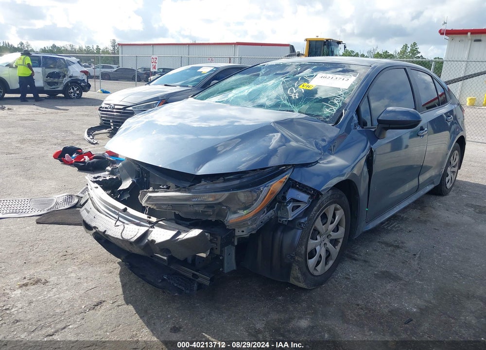 2021 TOYOTA COROLLA LE VIN: 5YFEPMAE5MP223570